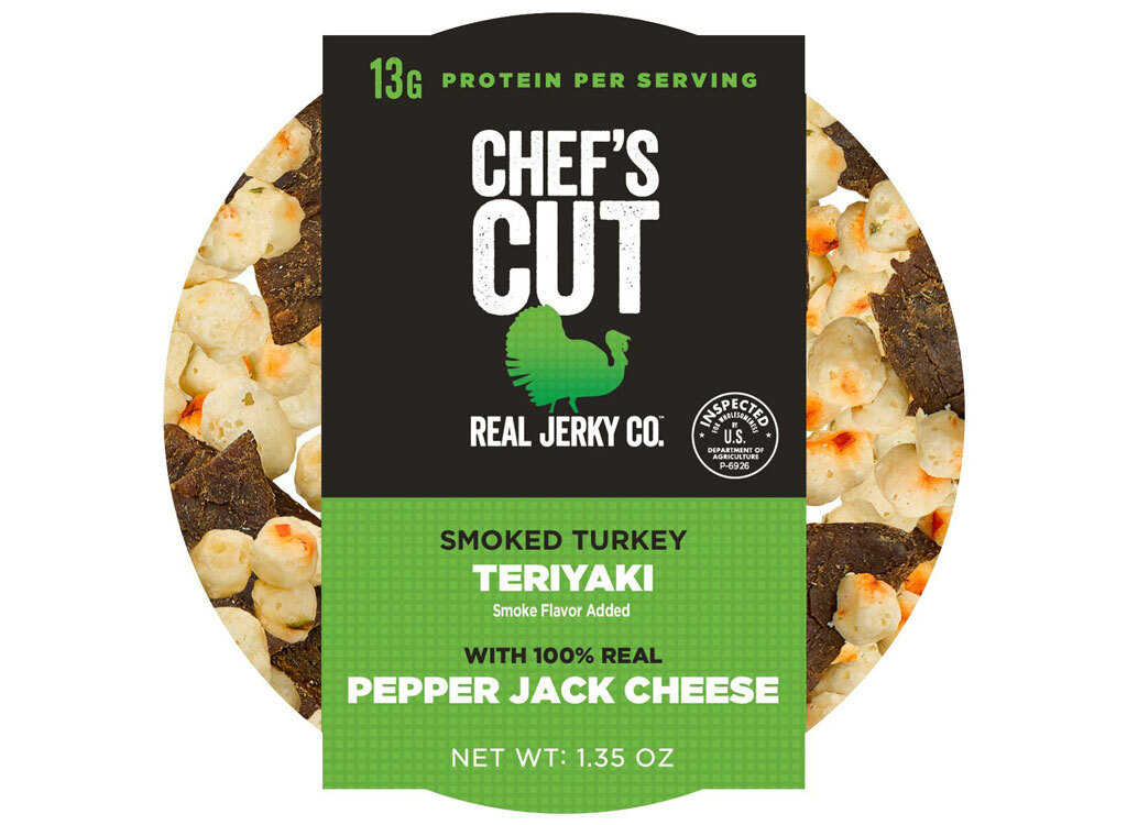 Chefs cut turkey jerky cheese - low carb snacks