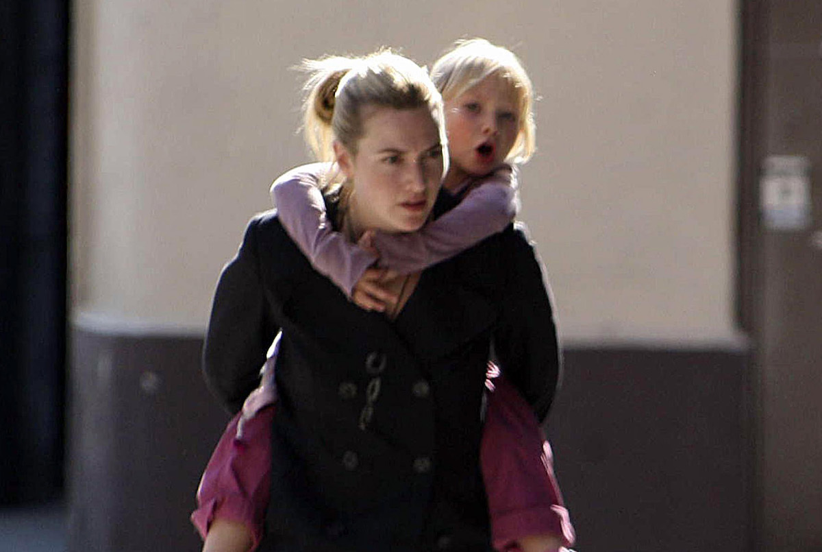 Kate Winslet with daughter Mia Threapleton in 2006