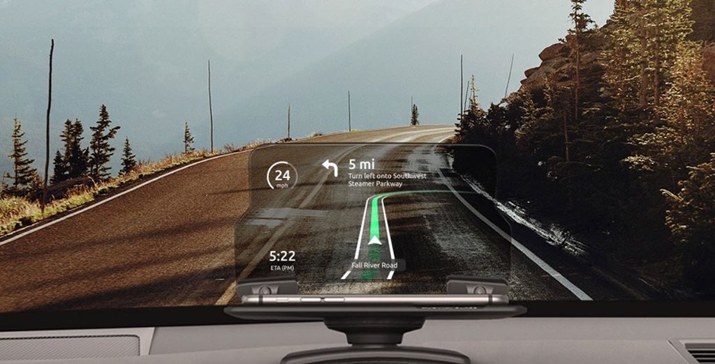 Augmented reality driving app