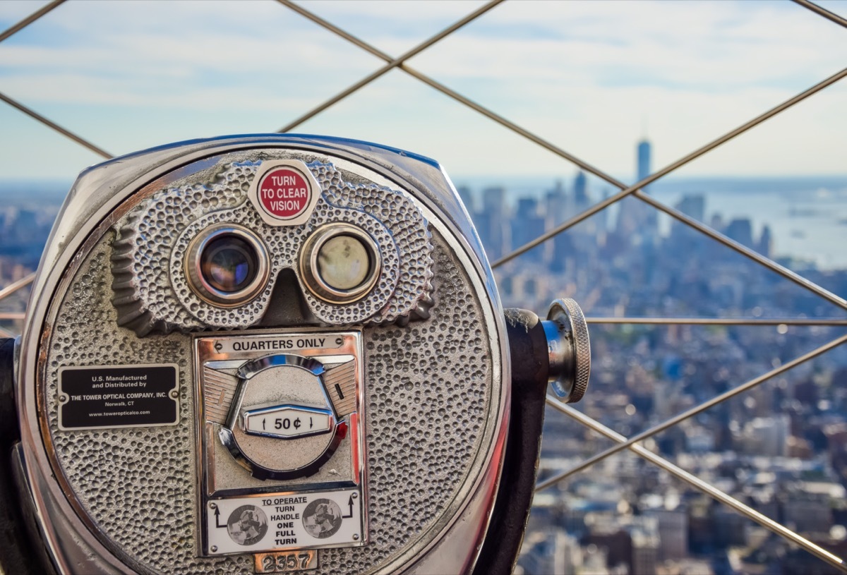 observatory deck at the empire state building