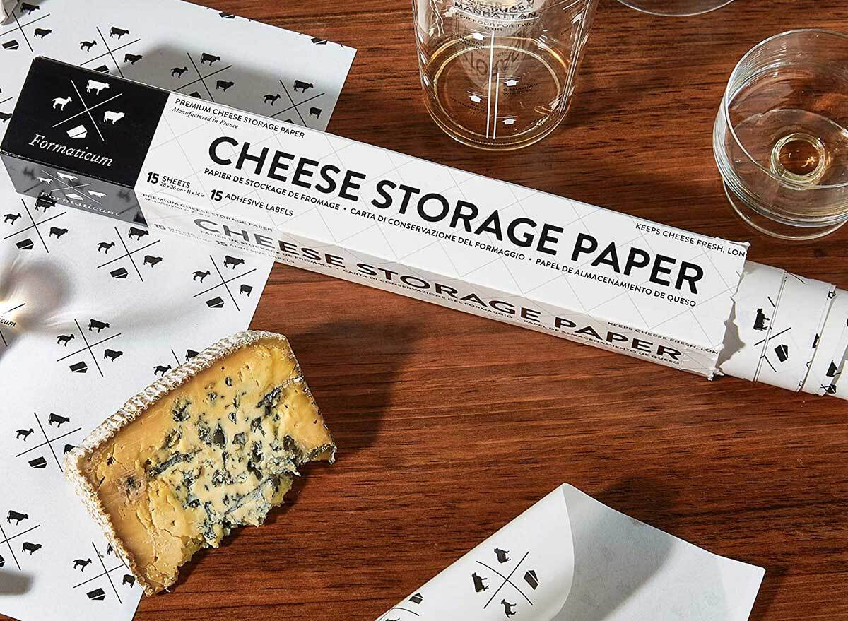 cheese storage paper