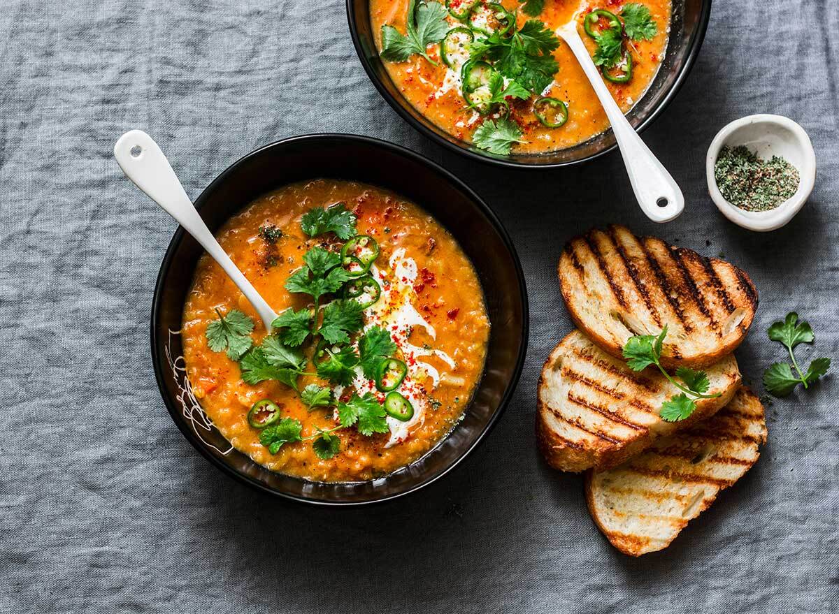 red lentil soup