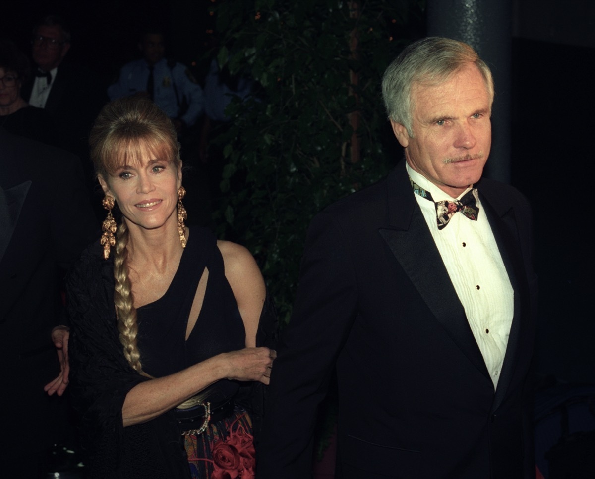 Jane Fonda and Ted Turner