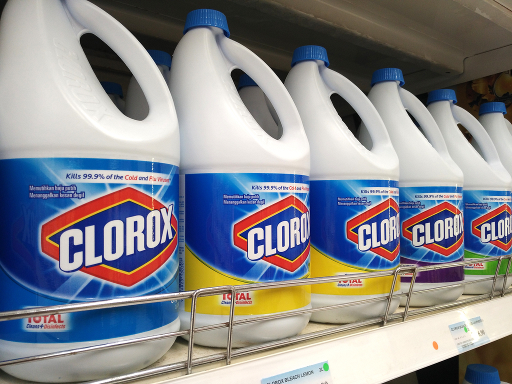 Clorox Bleach Dorm Room