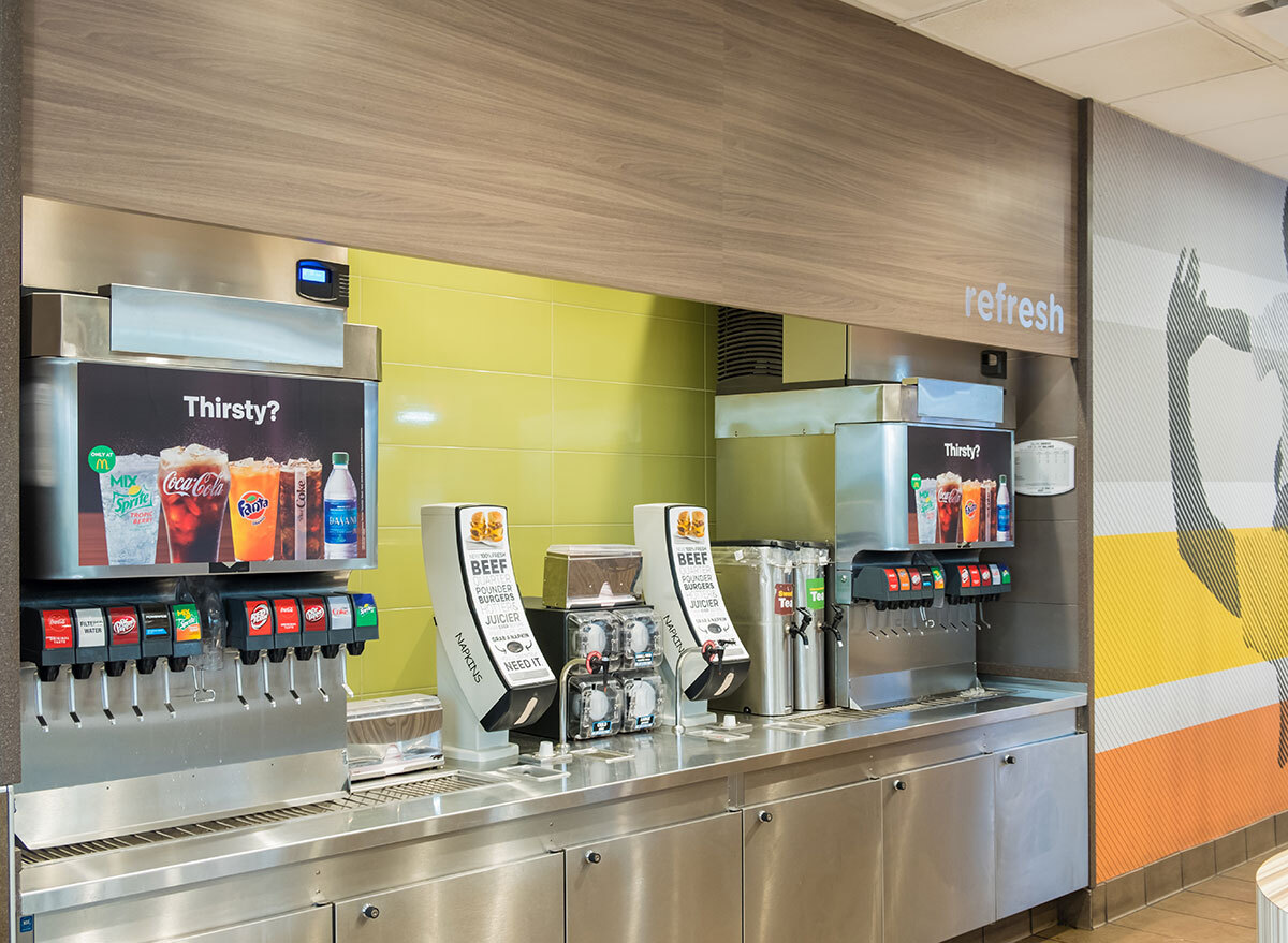 mcdonalds soda fountain