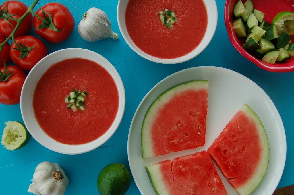 2. Watermelon Gazpacho