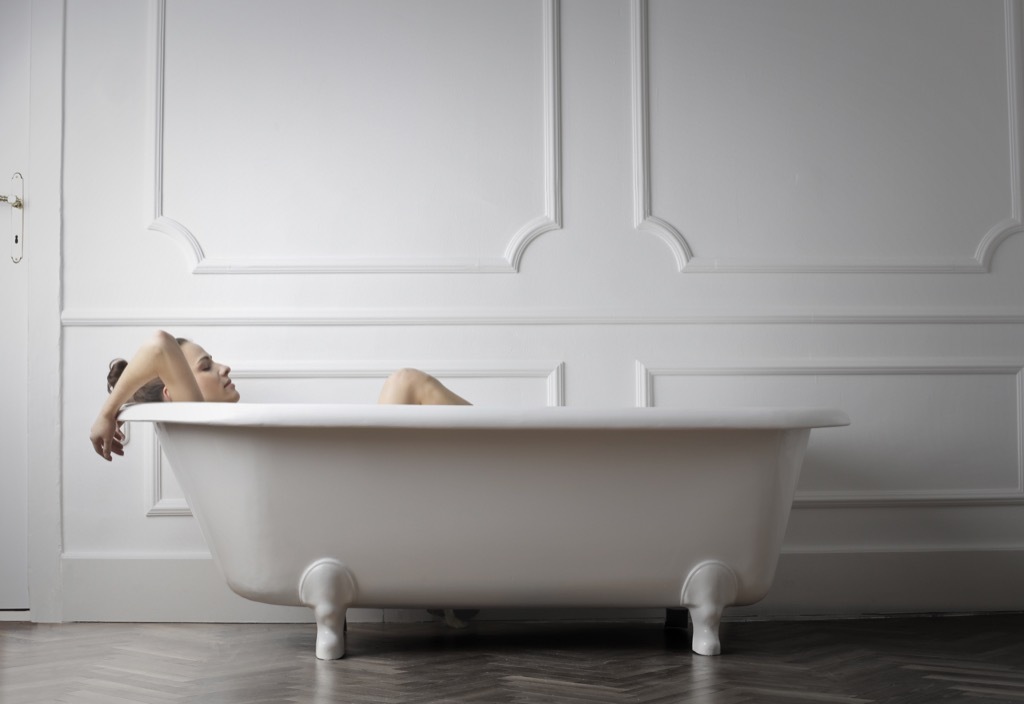 taking a bath can make you instantly happy divorce at 40