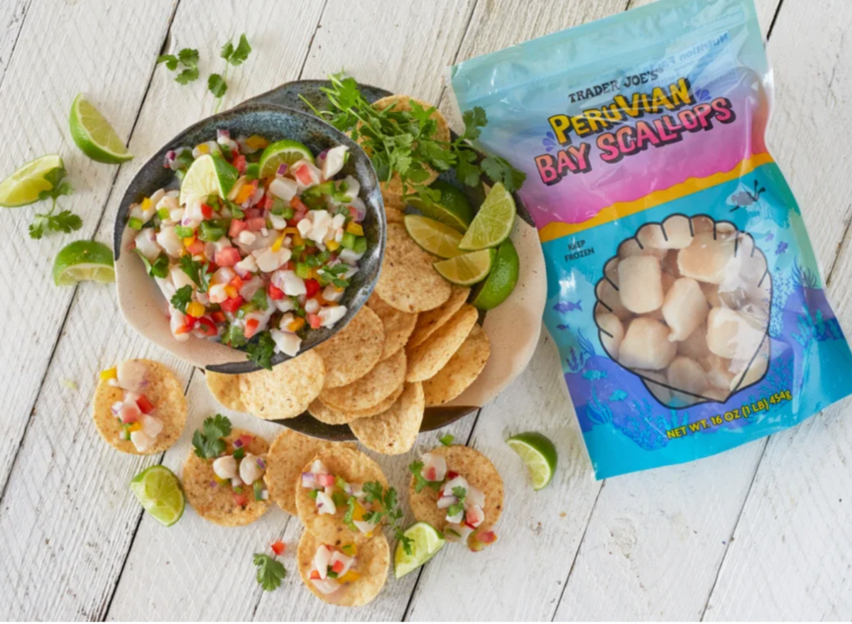 Trader Joe's Peruvian Bay Scallops