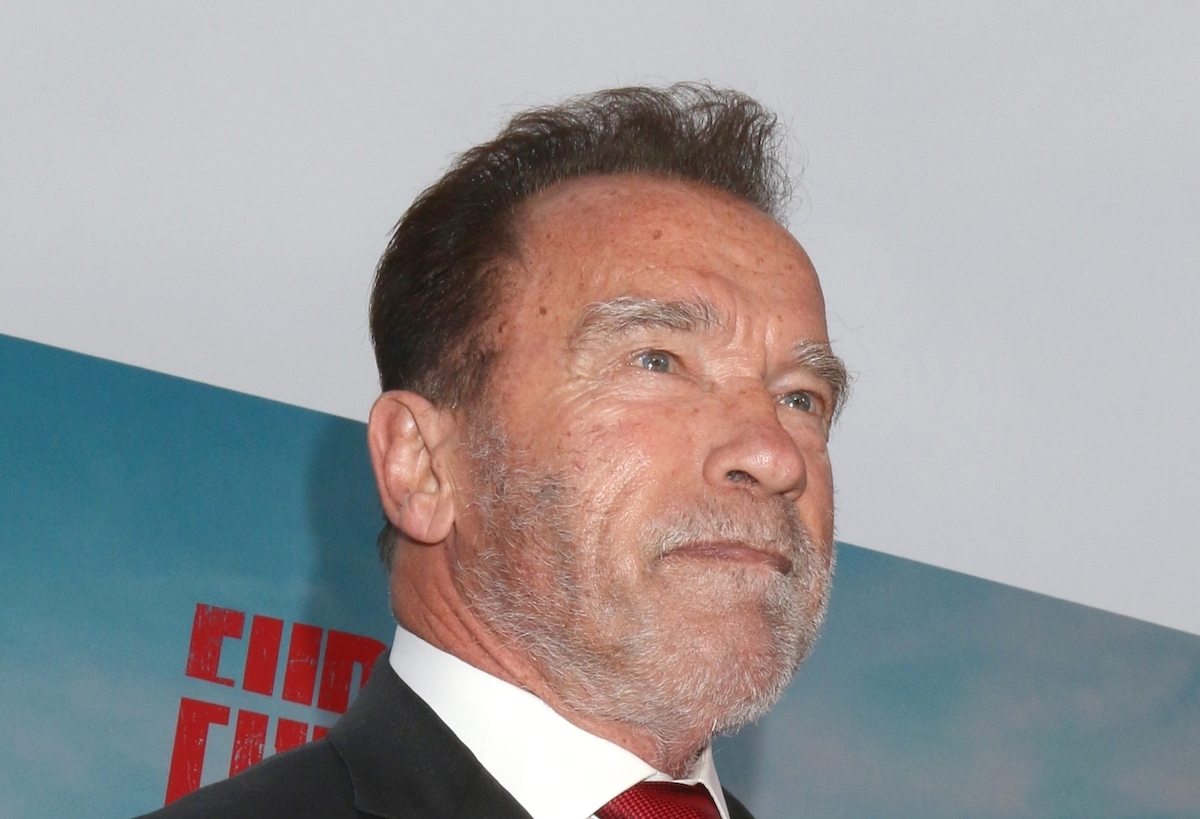 Arnold Schwarzenegger at the premiere of 