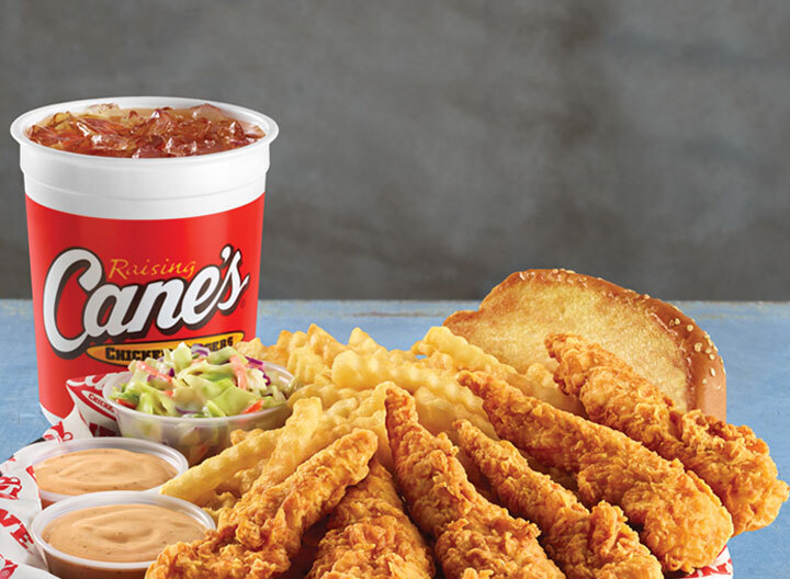 Raising canes caniac combo