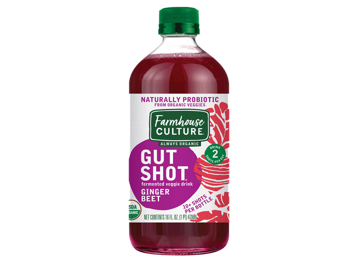 Farmhouse culture gut shot ginger beet