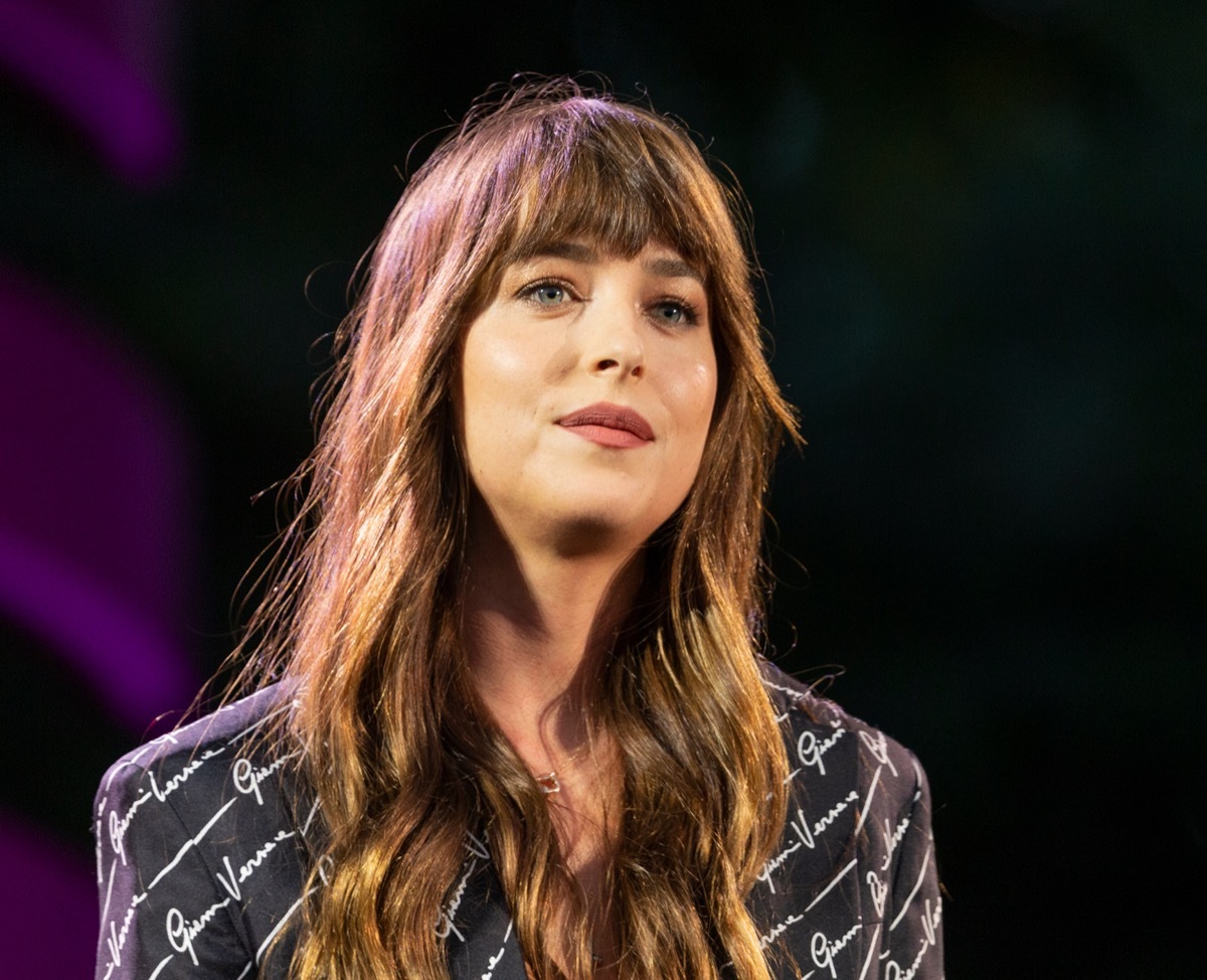 Dakota Johnson at the Global Citizen Festival in 2019