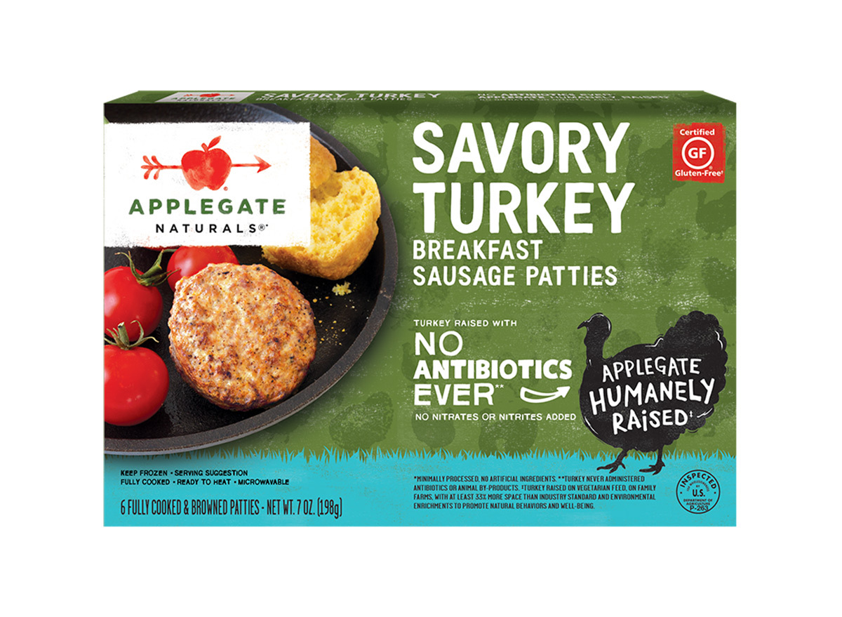 applegate savory breakfast sausage patties