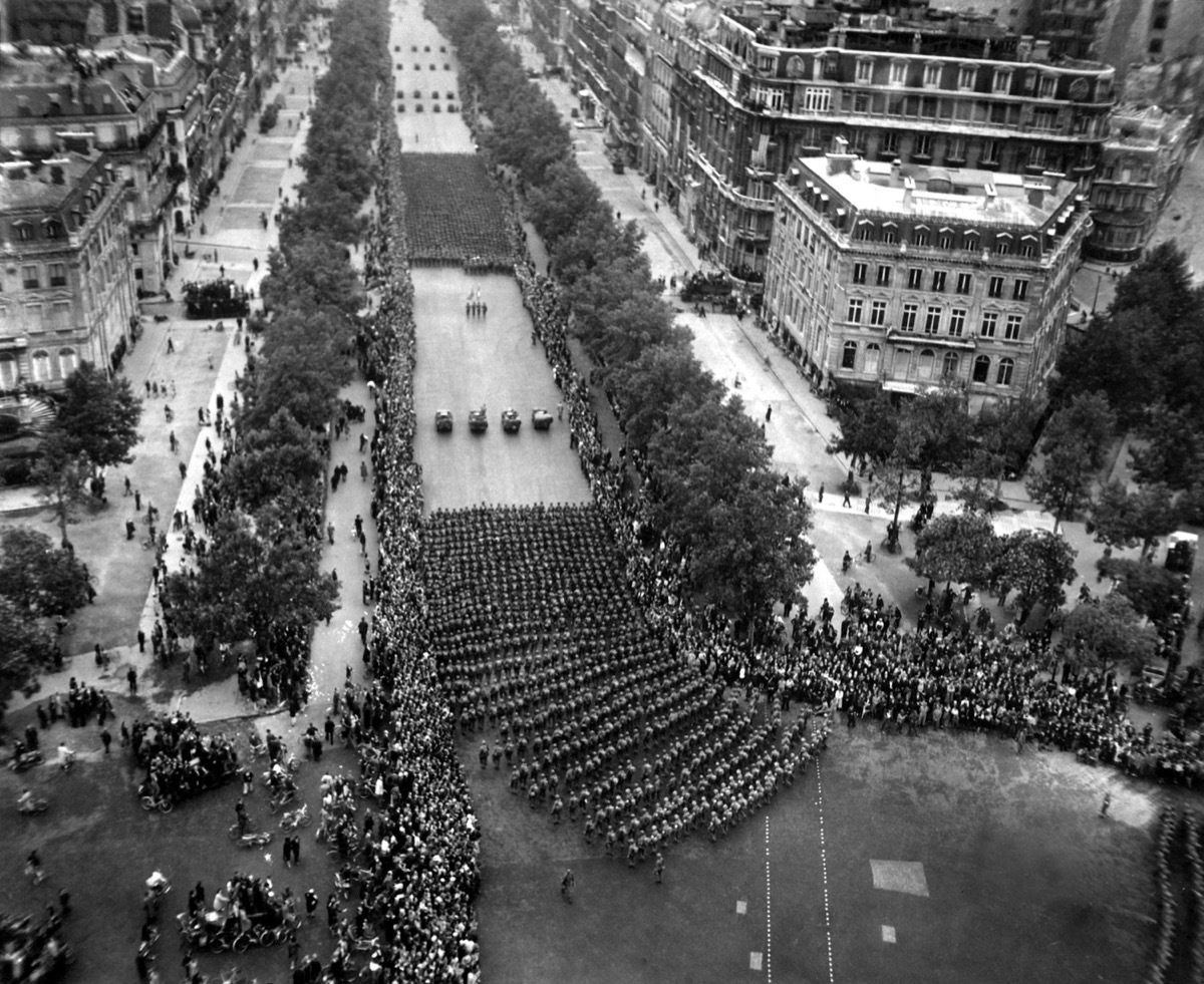 american army in paris