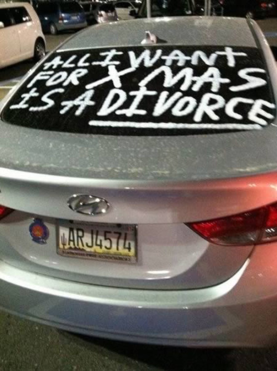 divorce christmas fails