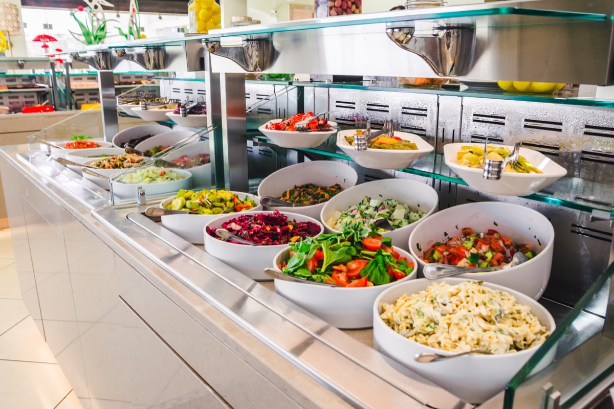 buffet restaurant salad bar