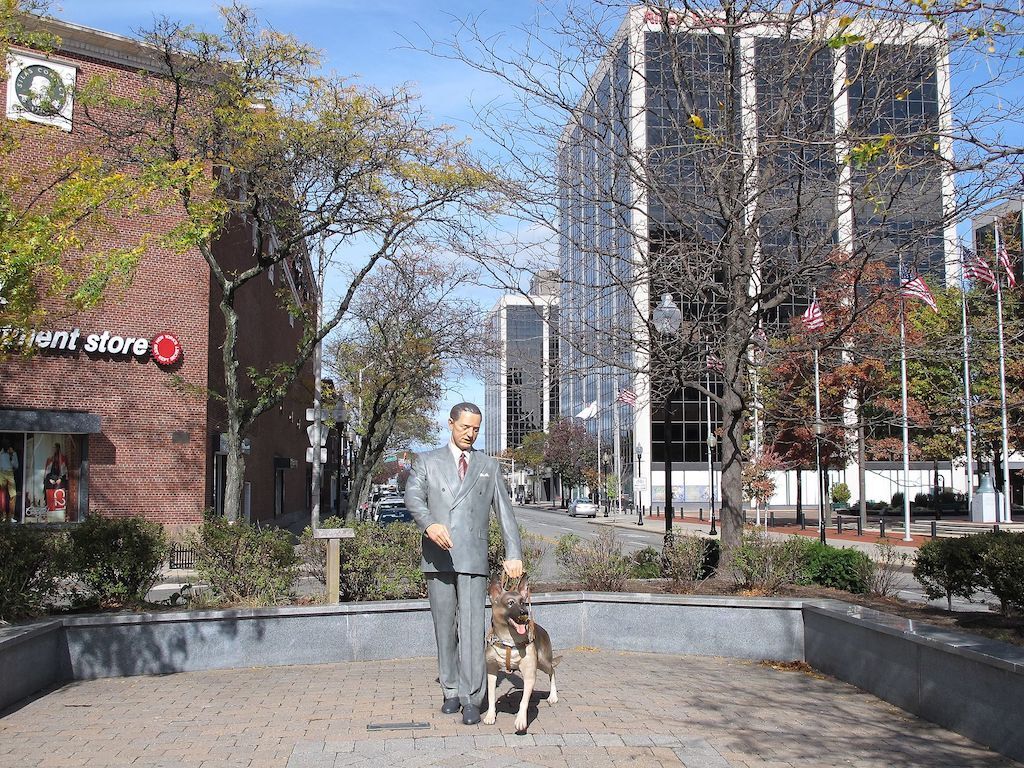 Buddy the first seeing eye dog