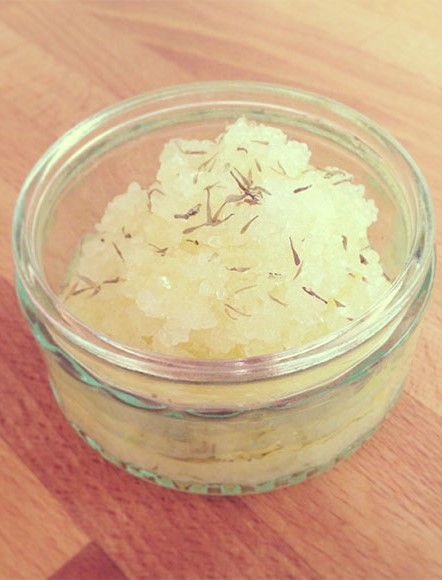 Lemon thyme body scrub | 10 DIY Homemade Sea Salt Scrubs Recipes | Her Beauty