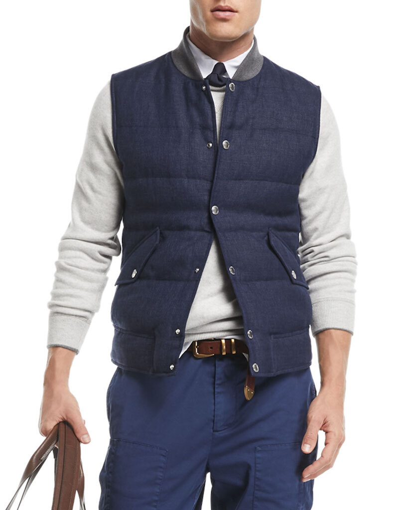 brunello cucinelli vest