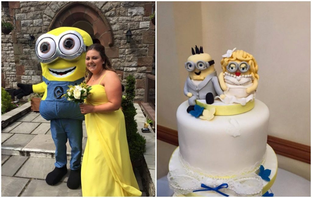 minion-themed wedding