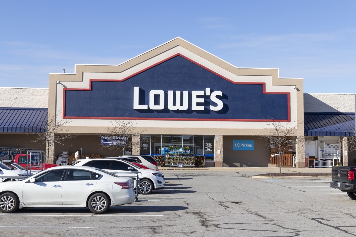 Lowe's Home Improvement Warehouse. Lowe's operates retail home improvement and appliance stores in North America.