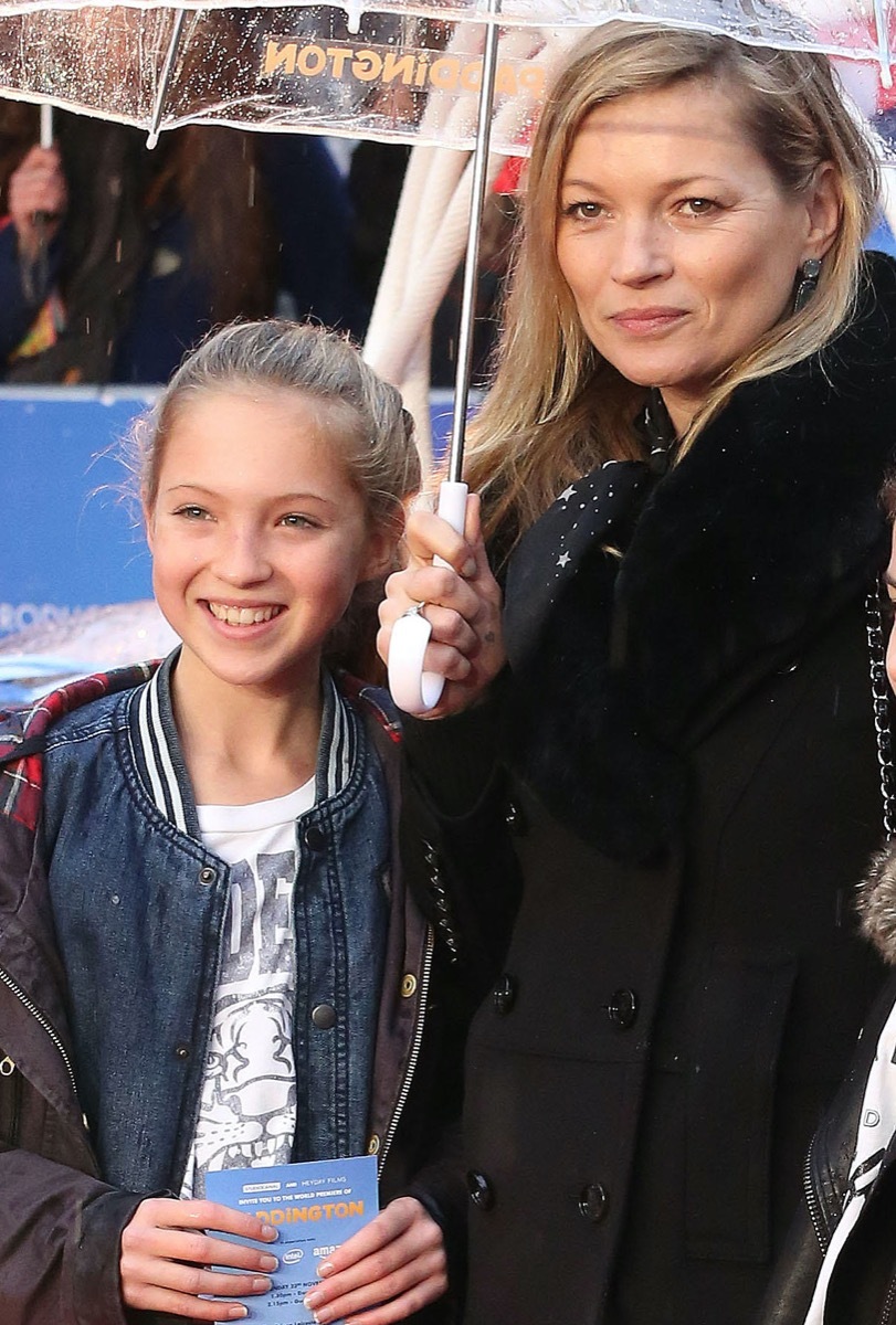 Lila Grace Moss and Kate Moss