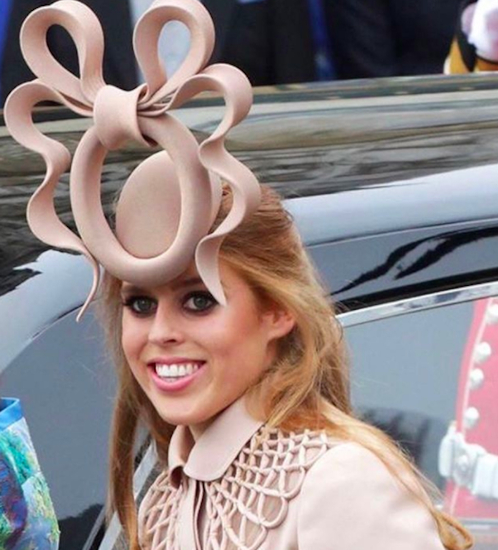 princess beatrice hat