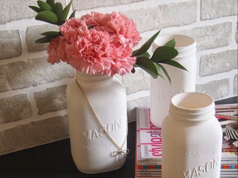 DIY glass vase