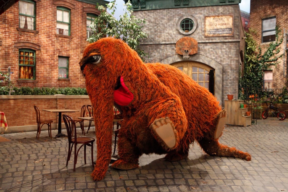 Snuffy's real name is Aloysius Snuffleupagus 