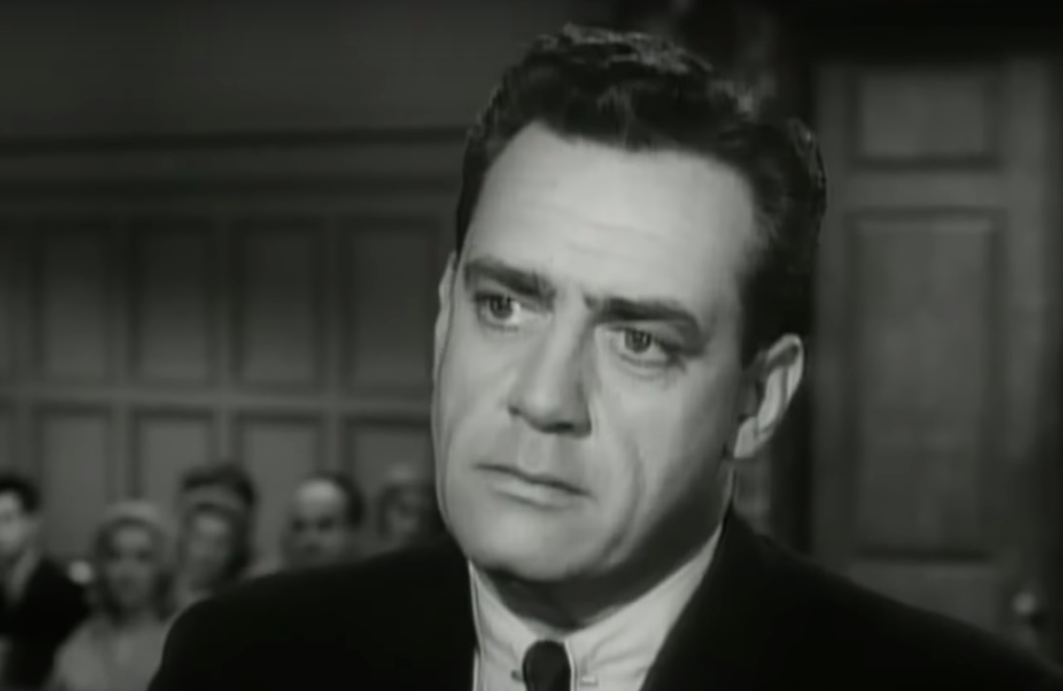 Raymond Burr in Perry Mason