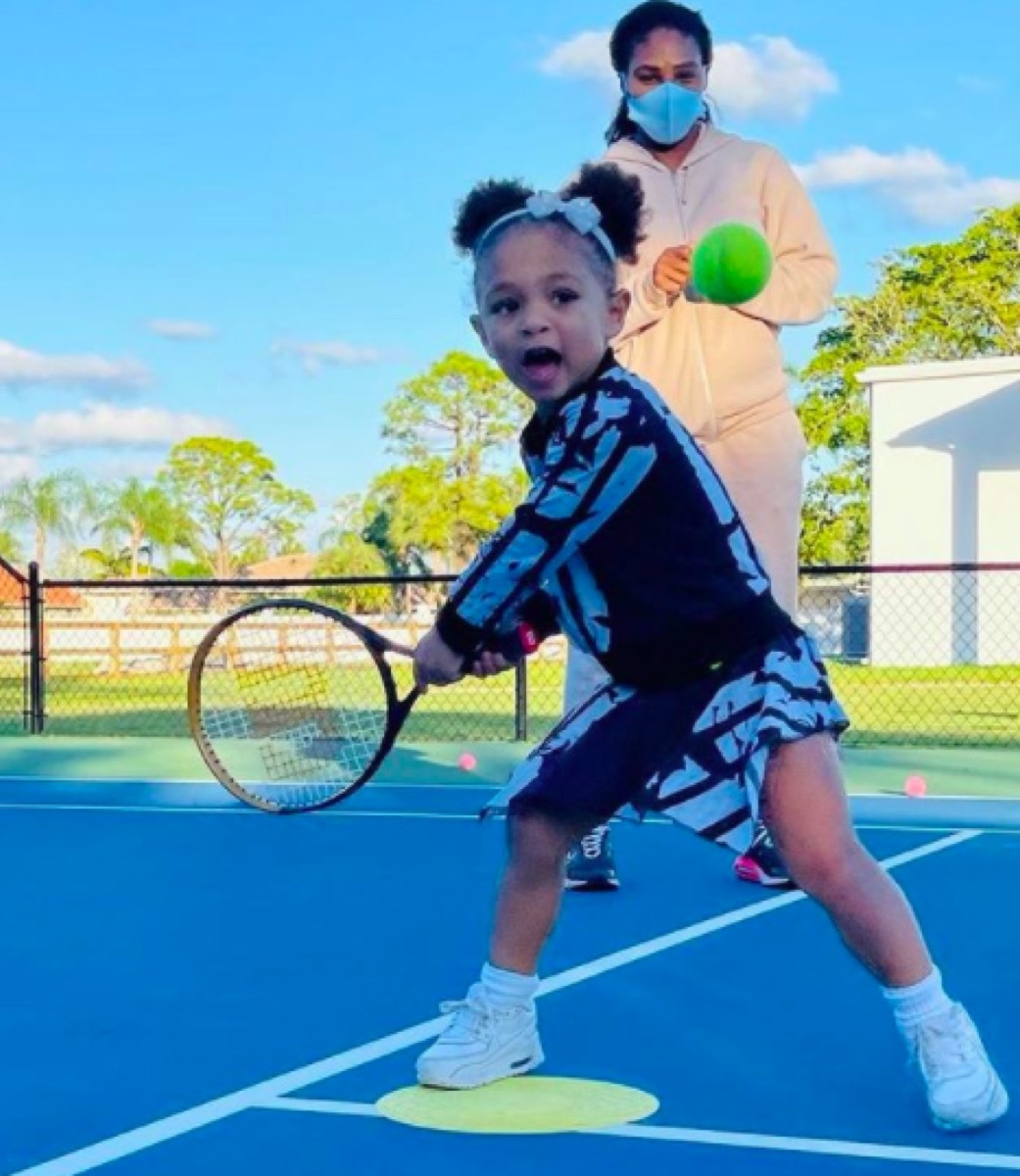 Serena Williams' daughter Alexis