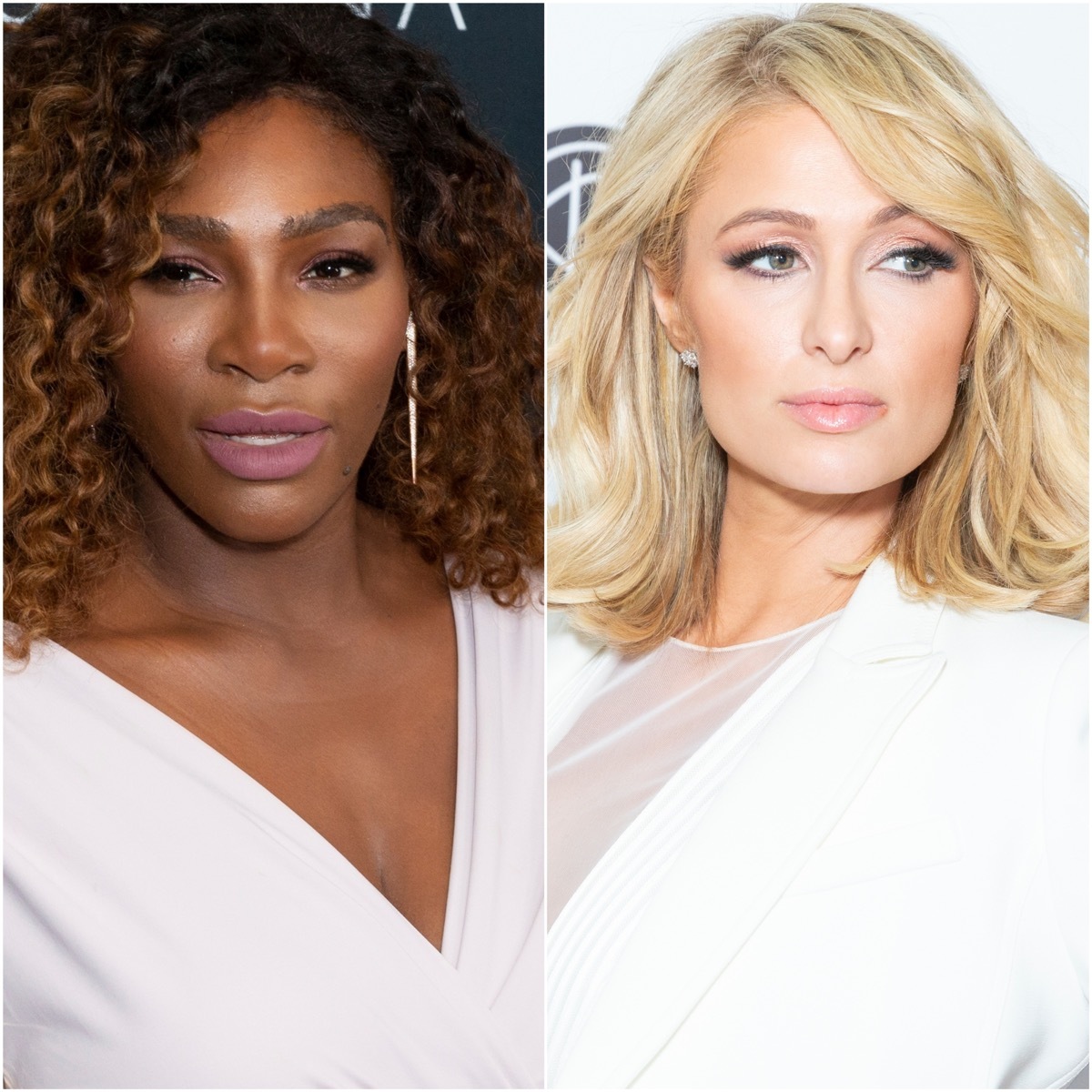 Serena Williams and Paris Hilton