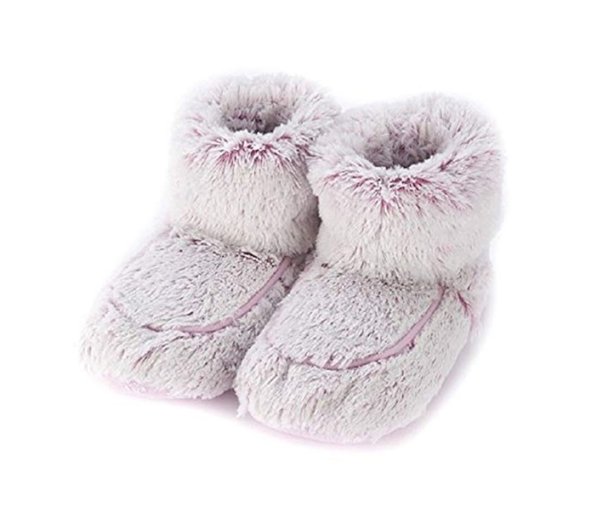 fuzzy purple slippers, relaxation gift