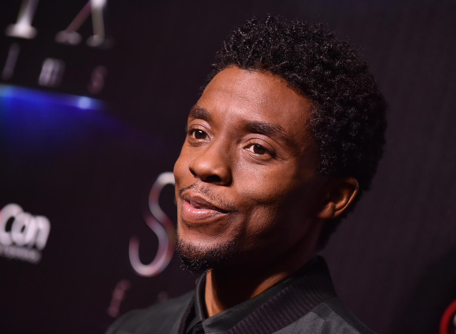 Chadwick Boseman at CinemaCon 2019