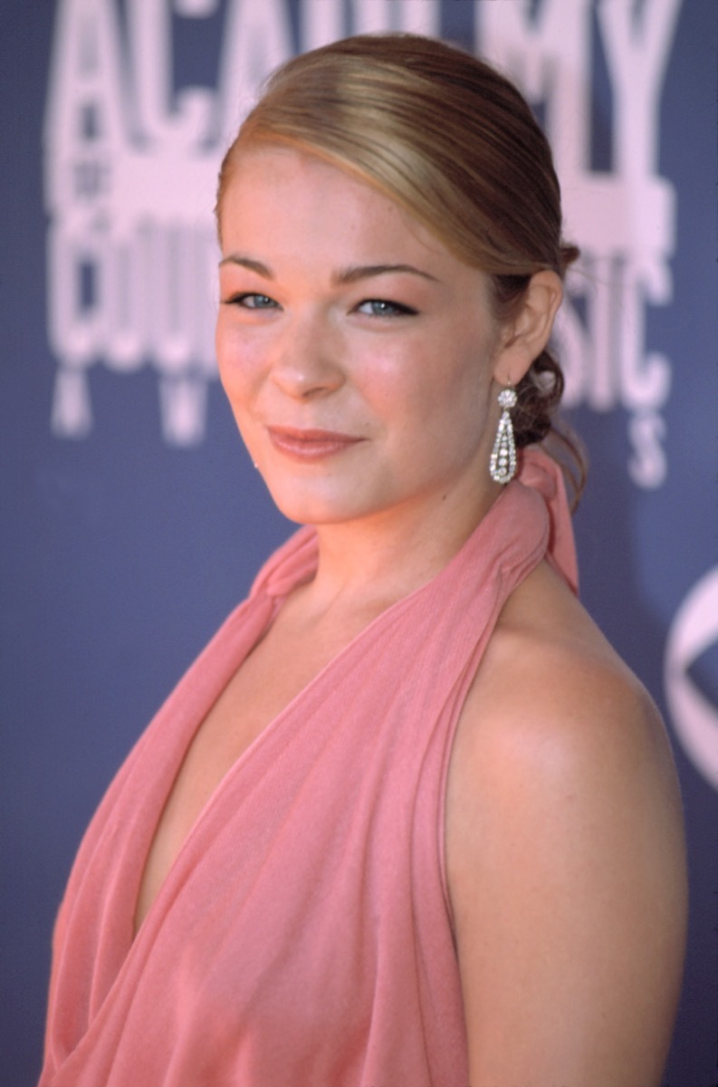 LeAnn Rimes at Academy of Country Music Awards in 2002