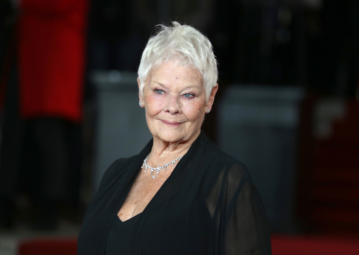 Judi Dench at the premiere of 