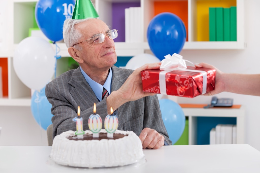 100-Year-Old man, centenarian, scandalous