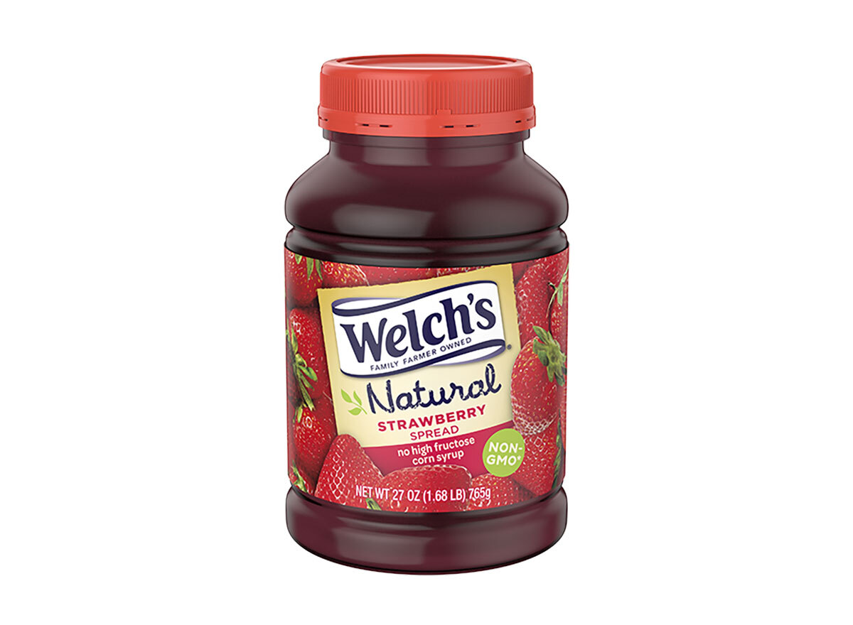 welchs natural strawberry spread