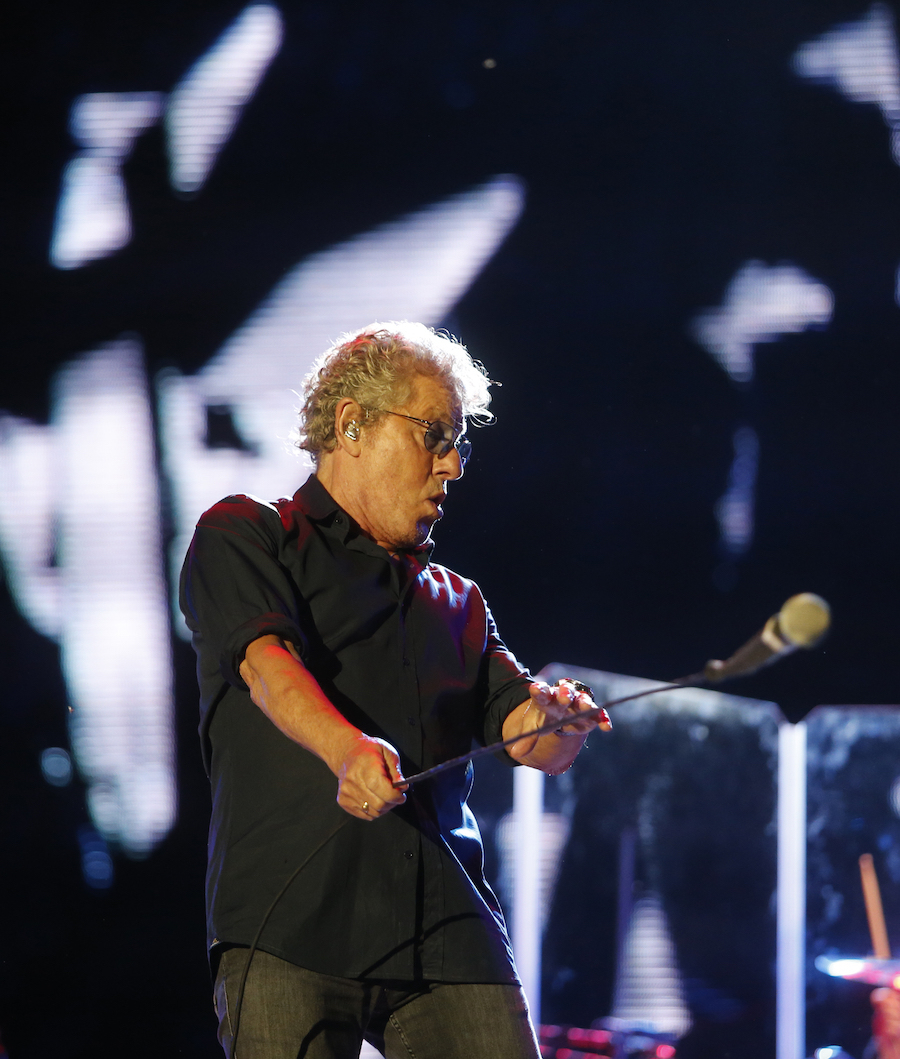 Roger Daltrey performing in Rio de Janeiro in 2017