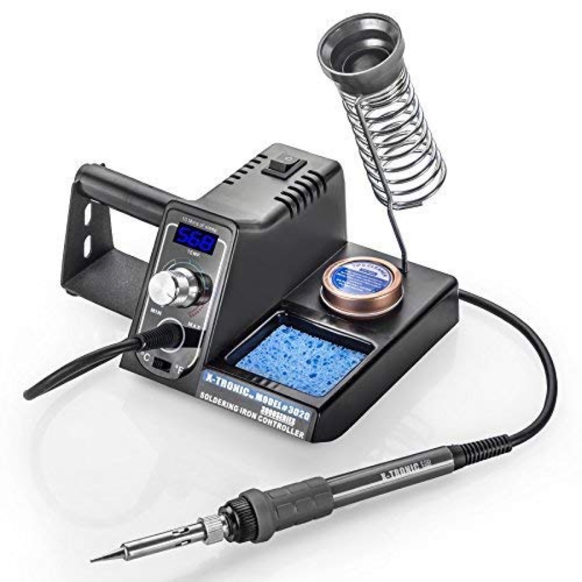 x-tronic digital display soldering iron station