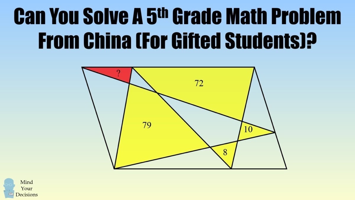 Parallelogram Math Problem {Tricky Math Questions}