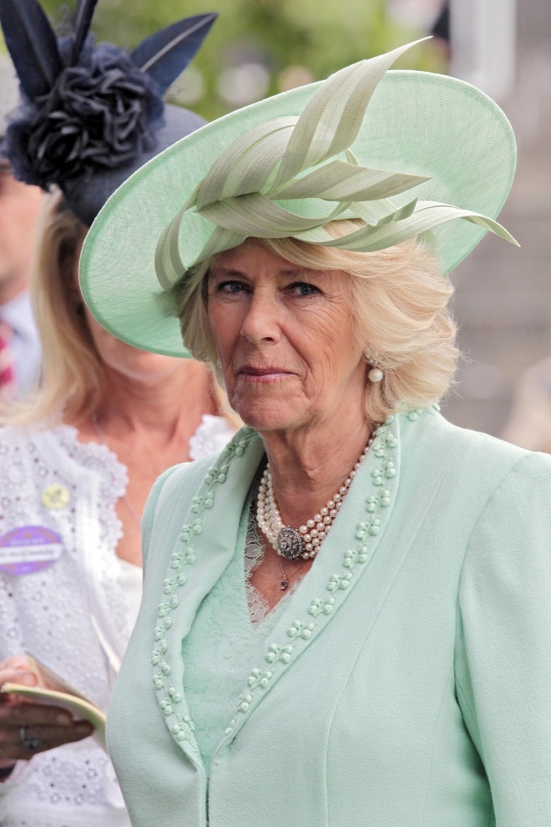 FE003P Ascot, United Kingdom, Camilla, Duchess of Cornwall and Rothesay