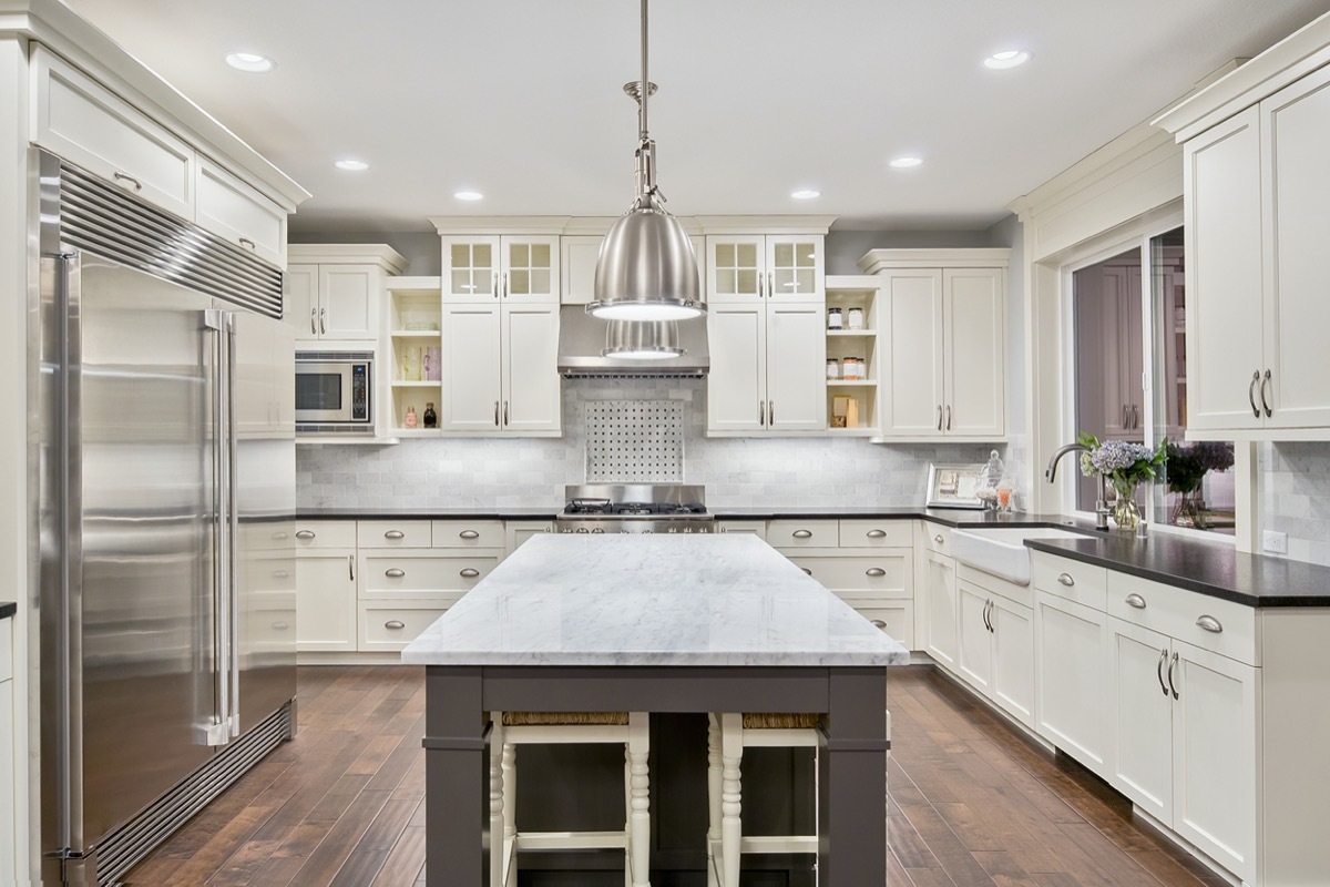 large modern kitchen