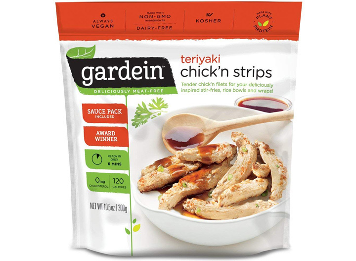 Gardein teriyaki chickn strips