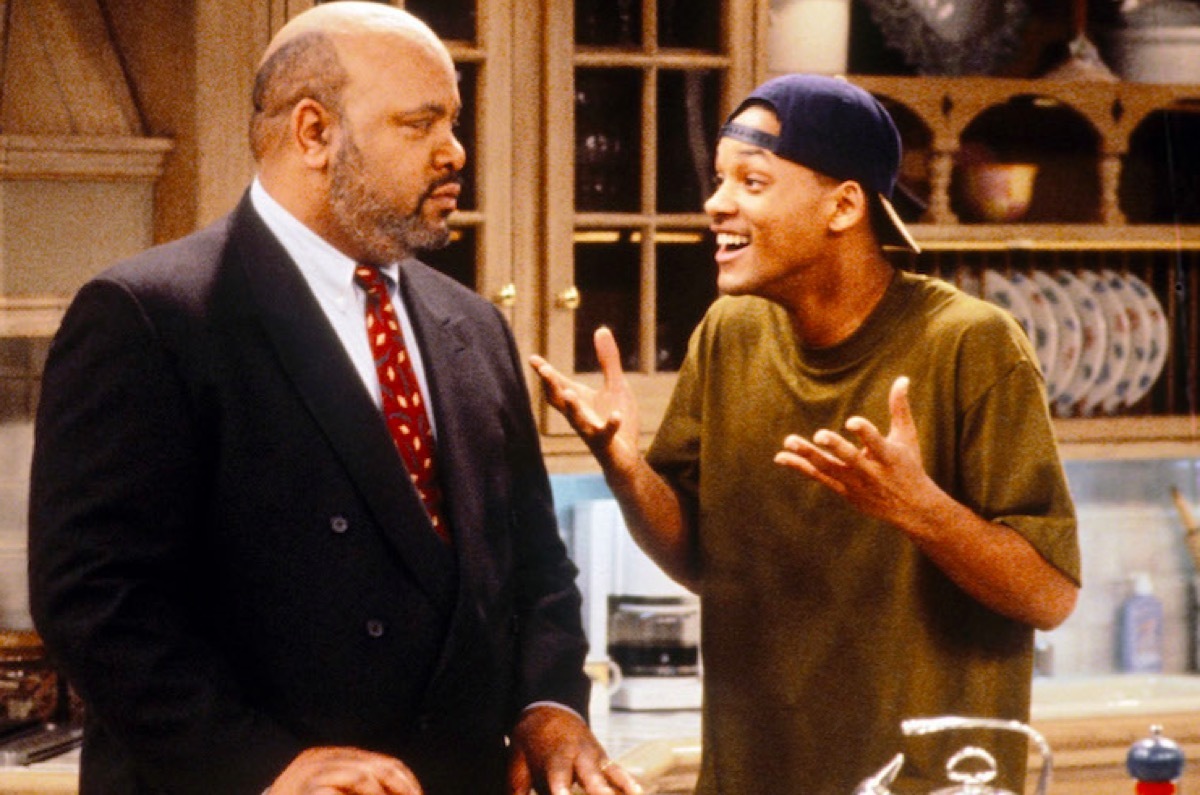 James Avery and Will Smith in The Fresh Prince of Bel-Air