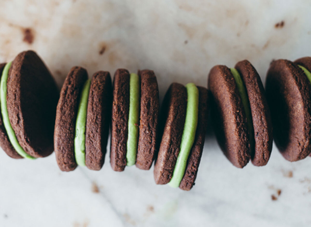 matcha oreos