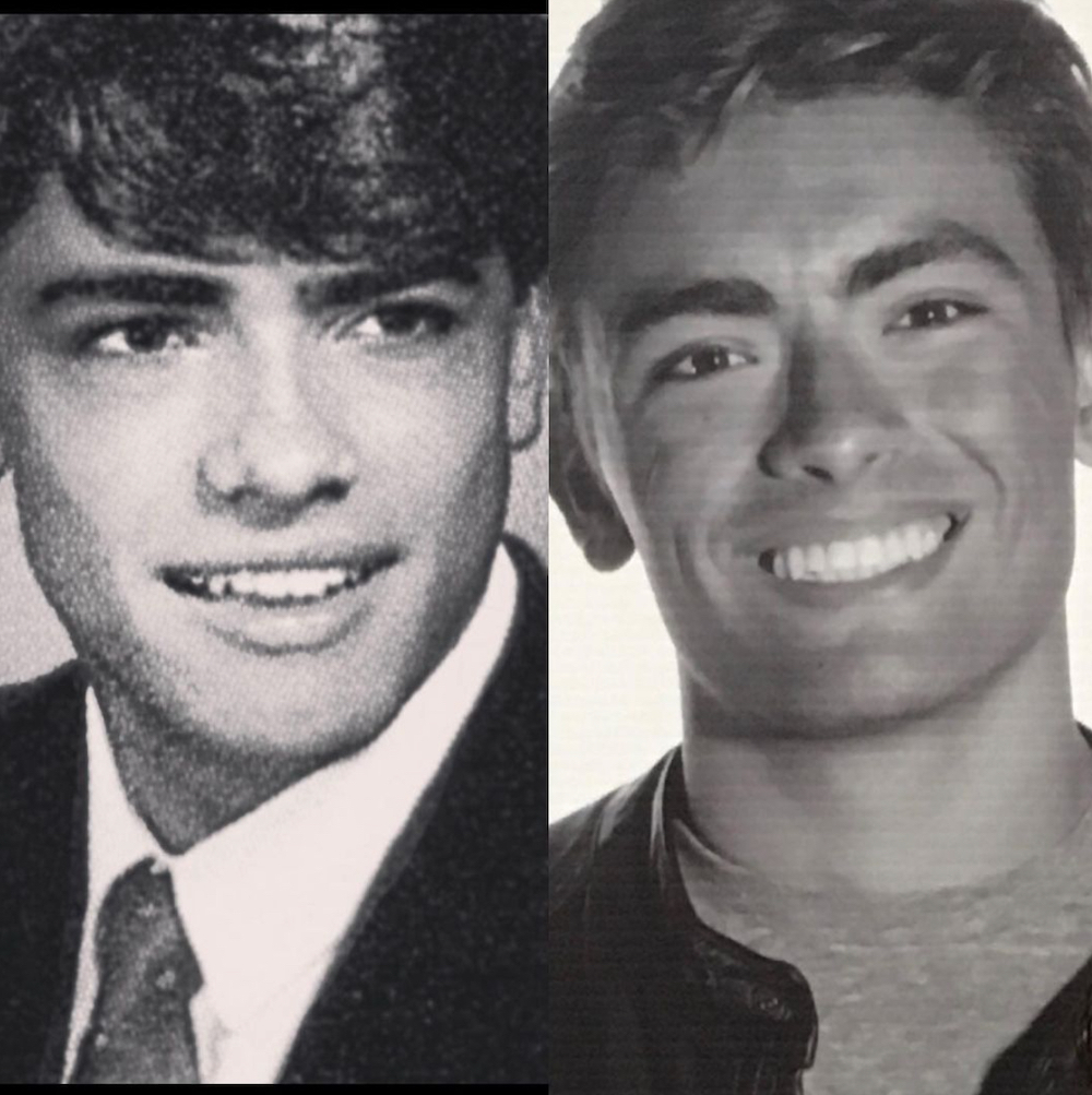 Mark and Michael Consuelos' high school photos