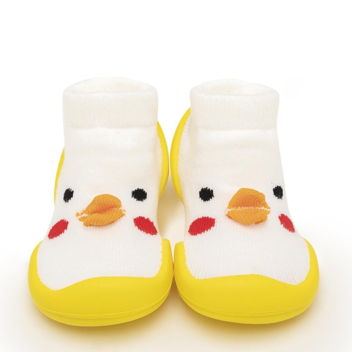 chick or duck baby shoes