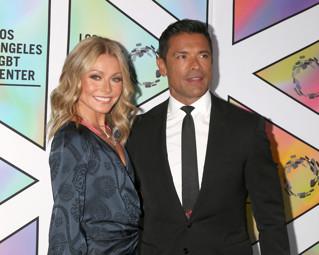 Kelly Ripa and Mark Consuelos at the LA LGBT Center Anniversary Gala in 2018