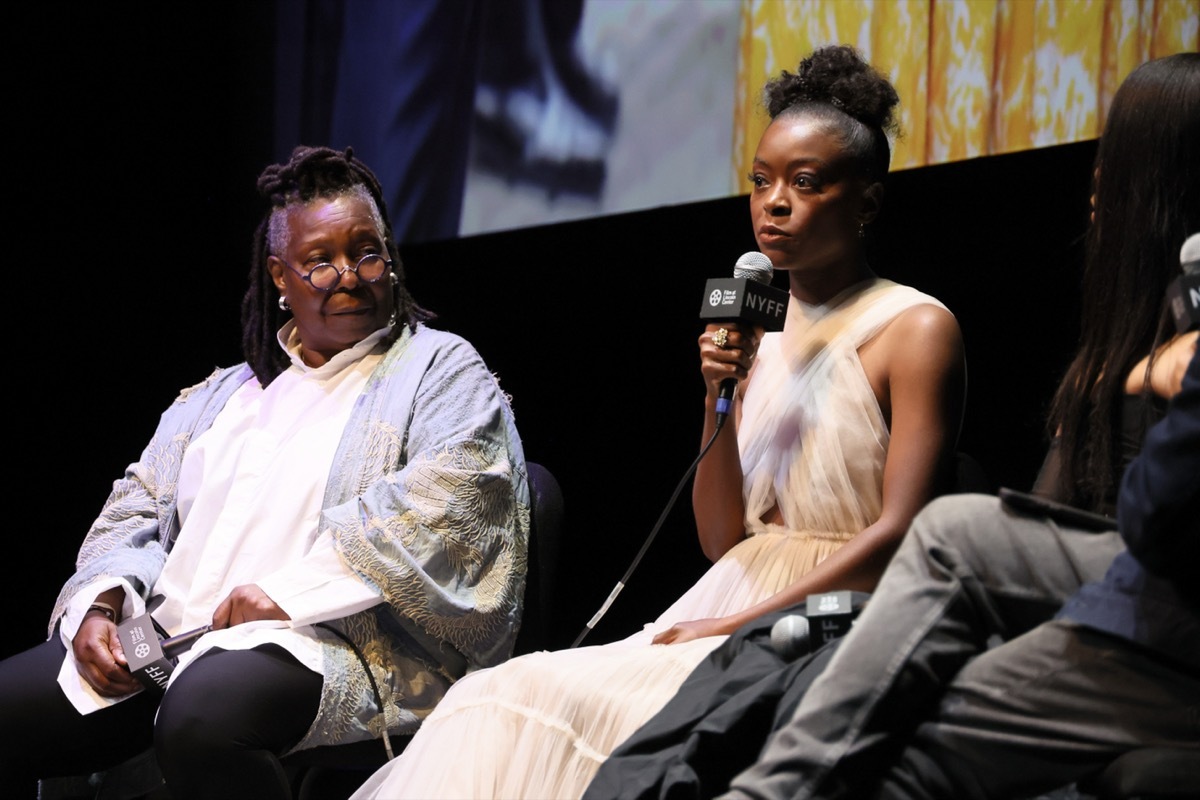 Whoopi Goldberg and Danielle Deadwyler in 2022